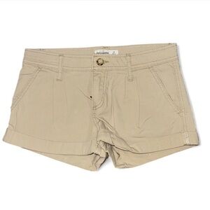 Abercrombie & Fitch kids tan Bermuda shorts